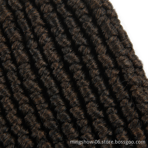 senegalese twist crochet hair ombre braiding hair curly ends synthetic new style thin crochet braids jumbo bundles